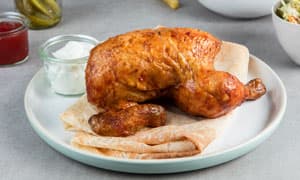 Half Grilled Chicken Platter