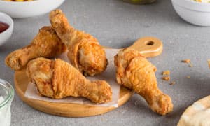 Broasted Drumstick Platter 4 Pieces