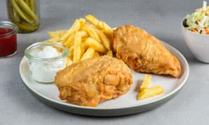 Broasted Breast Platter 2 Pieces