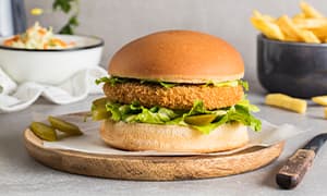 Chicken Breaded Burger
