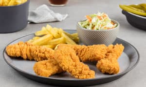 HOT Crispy Chicken Strips Platter 5Pcs