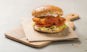 Buffalo Crispy Burger
