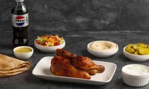 Light 1/2 Grilled Chicken Platter